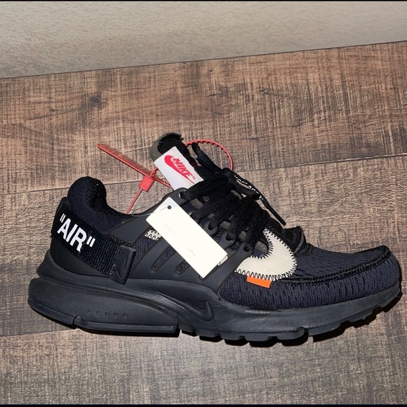 Nike Air Presto Off White (black) Multiple laces